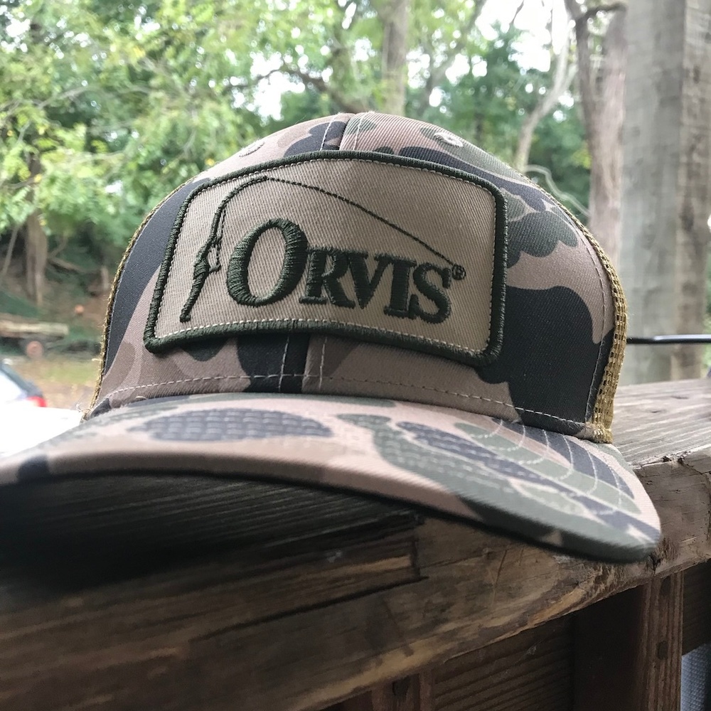 Orvis Camo Fishing Hat